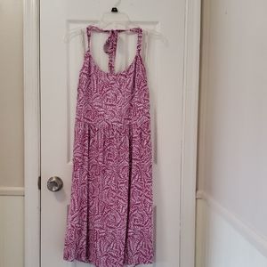 Tommy Bahama Halter Purple Sundress